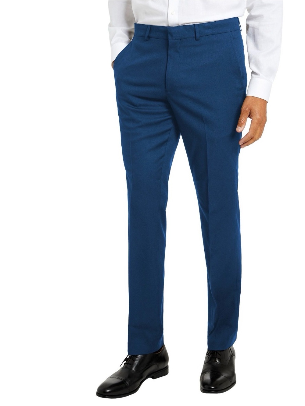 Kenneth Cole Slim Fit Dress Pants in Blue